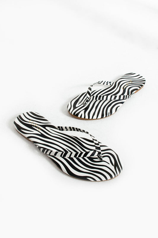 Lufie Zebra Parmak Arası Terlik