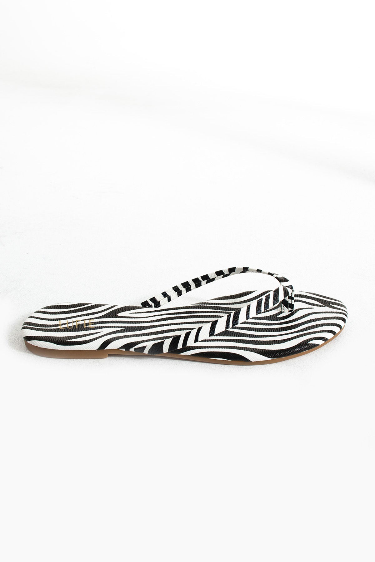 Lufie Zebra Parmak Arası Terlik
